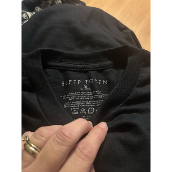 Sleep Token T-Shirt Black Small Band Graphic Tee Vessel Mask 2023 NWOT - Picture 4 of 4